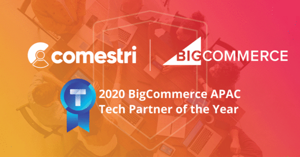 Award - 2020 BigCommerce APAC Tech Partner of the Year - Comestri