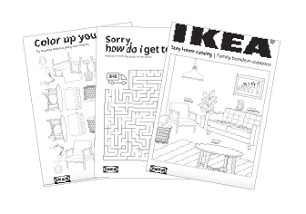IKEA kids colouring pages