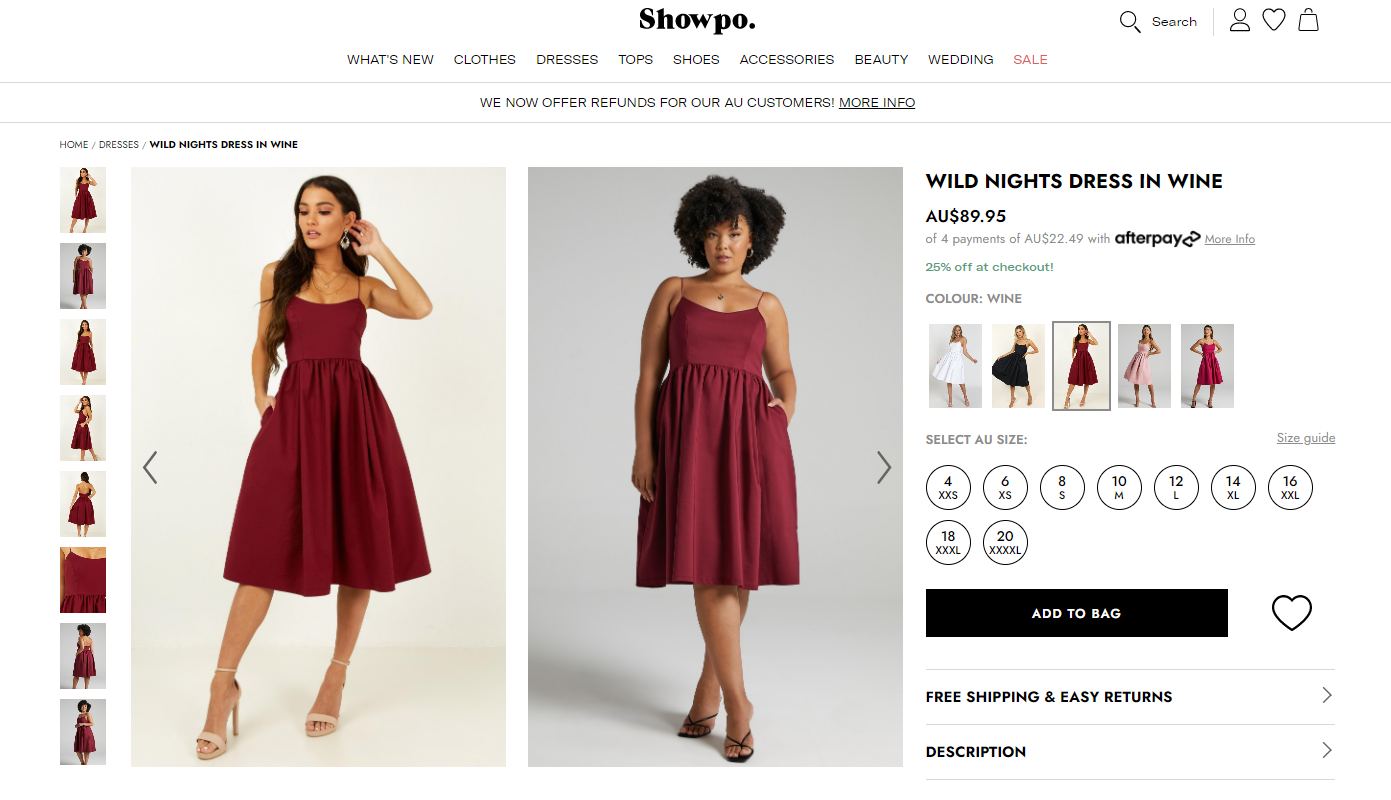 Showpo Dresses